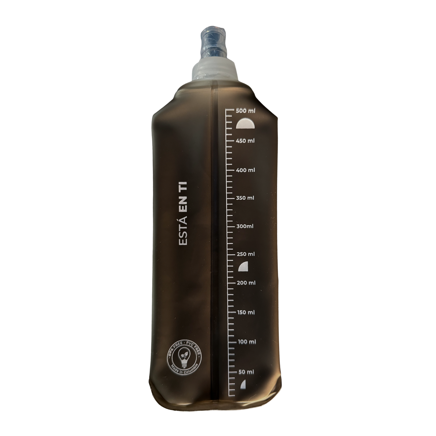 Soft flask epify negro 500ml