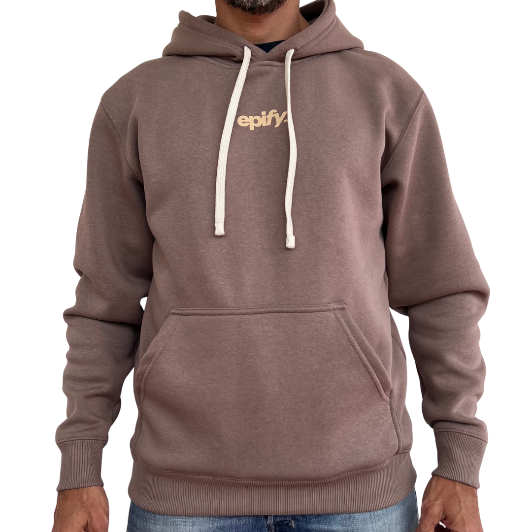 Brown Classic Hoodie epify - Unisex