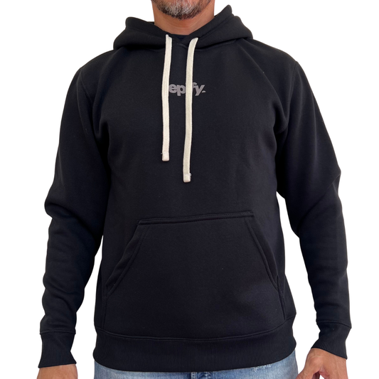 Black Classic Hoodie epify - Unisex