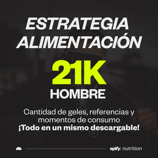 Guía descargable alimentación 21k Hombre