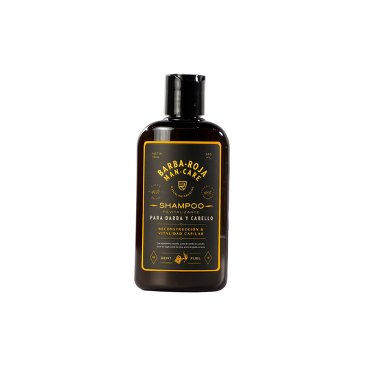 BARBA ROJA SHAMPOO PARA BARBA Y CABELLO 250 ML