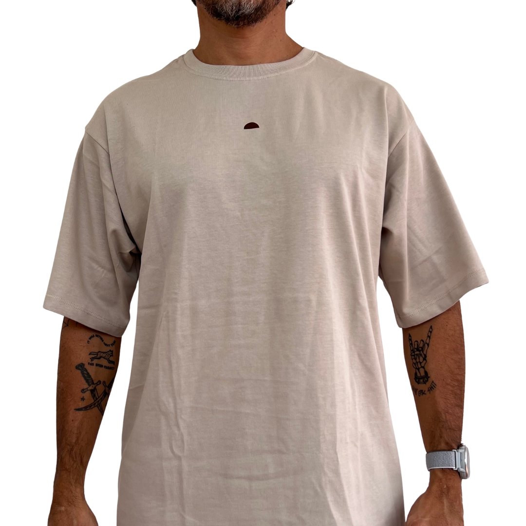 Beige T-Shirt Oversize Team epify - Unisex