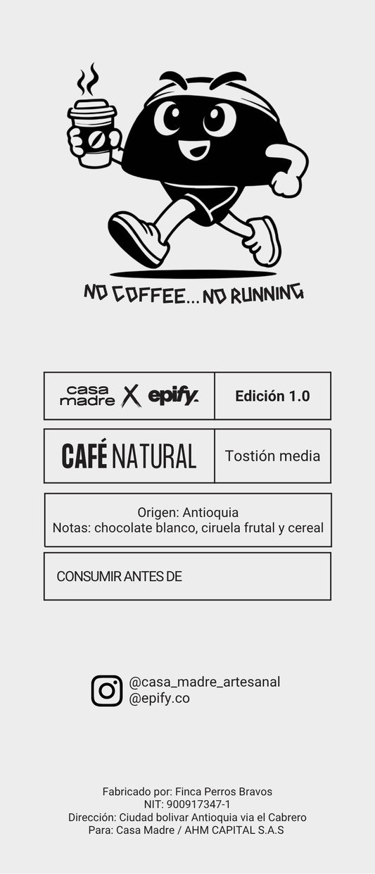 EPIFY X CASA MADRE CAFÉ ESPECIALIDAD 2.5 KG